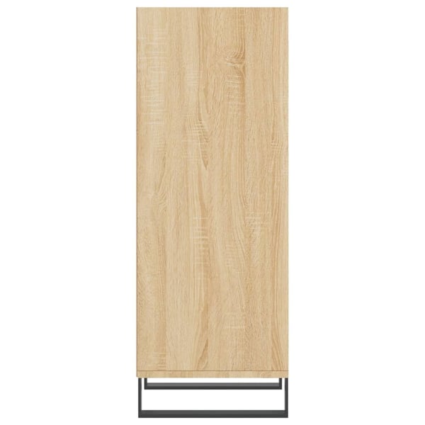 vidaXL Skjenk sonoma eik 34,5x32,5x90 cm konstruert tre