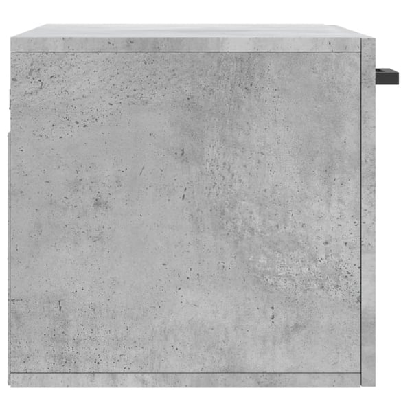 vidaXL Veggskap betonggrå 60x36,5x35 cm konstruert tre