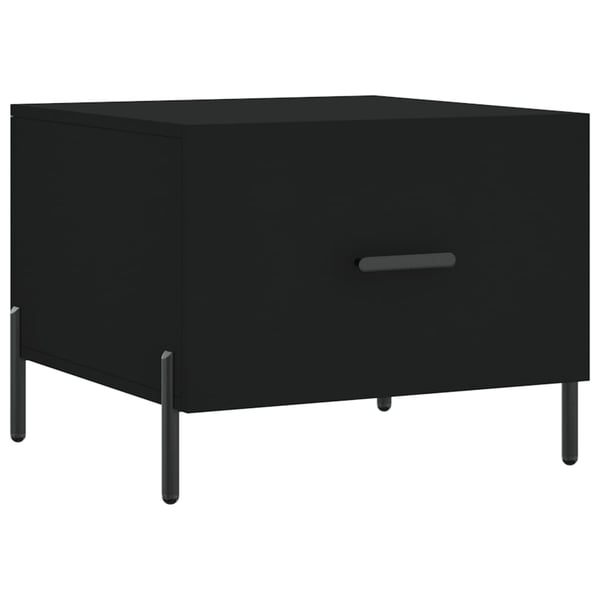 vidaXL Salongbord svart 50x50x40 cm konstruert tre