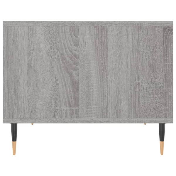 vidaXL Salongbord grå sonoma 60x50x40 cm konstruert tre