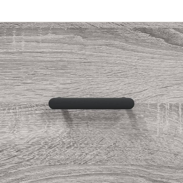 vidaXL Veggskap grå sonoma 60x36,5x35 cm konstruert tre