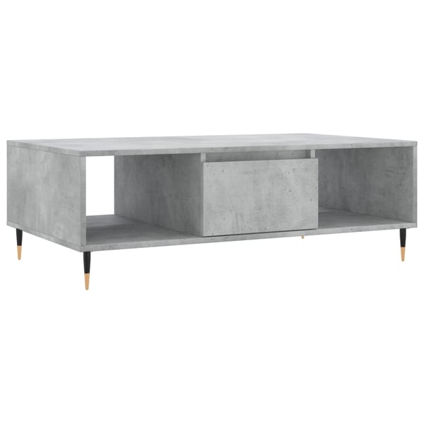 vidaXL Salongbord betonggrå 104x60x35 cm konstruert tre