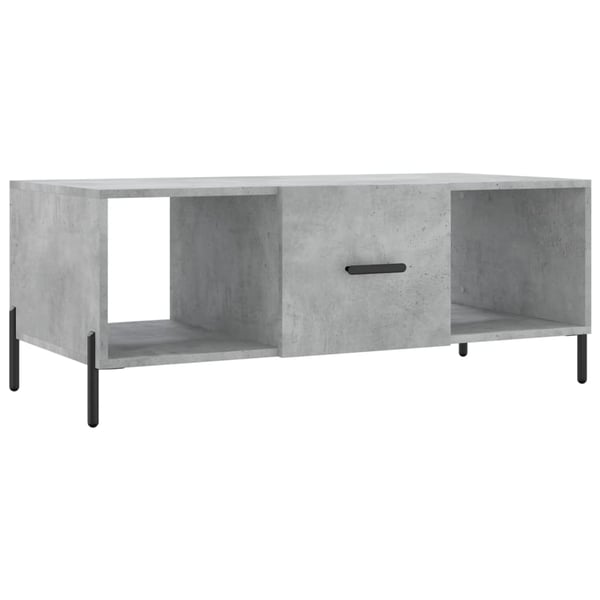 vidaXL Salongbord betonggrå 102x50x40 cm konstruert tre