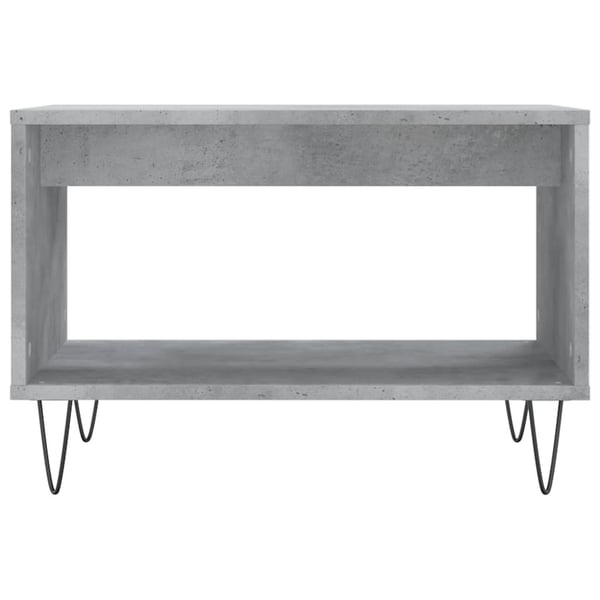vidaXL Salongbord betonggrå 60x50x40 cm konstruert tre