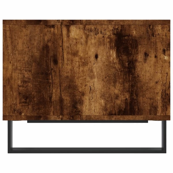 vidaXL sofabord 60x50x40 cm konstrueret træ røget egetræsfarve