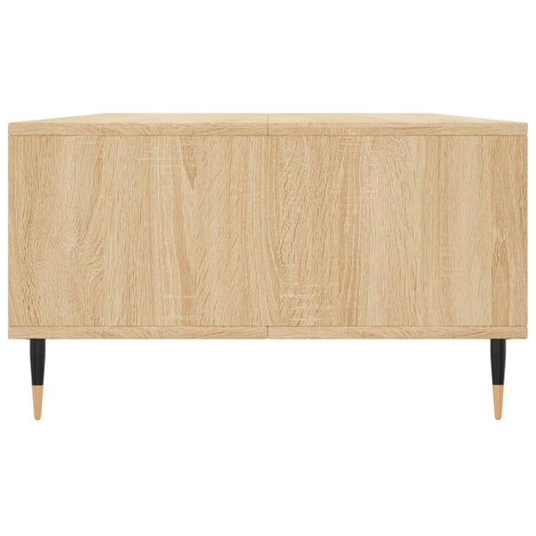 vidaXL Salongbord sonoma eik 104x60x35 cm konstruert tre