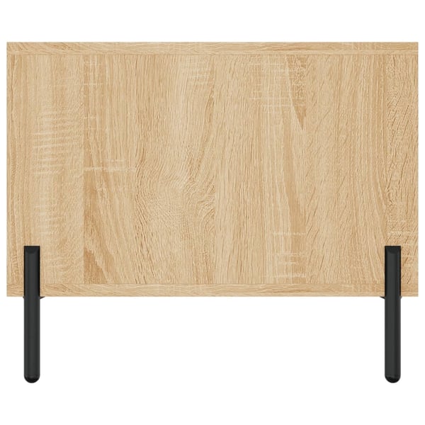 vidaXL Salongbord sonoma eik 102x50x40 cm konstruert tre