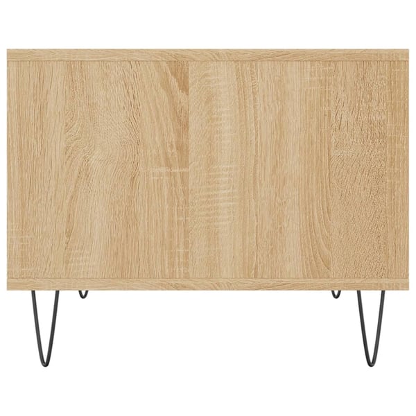 vidaXL Salongbord sonoma eik 60x50x40 cm konstruert tre