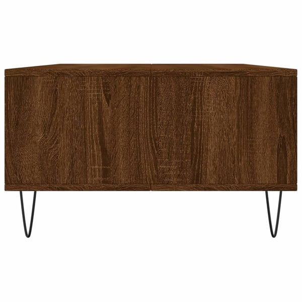 vidaXL sofabord 104x60x35 cm konstrueret træ brun egetræsfarve