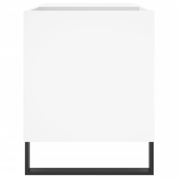 vidaXL Hifi-benk hvit 85x38x48 cm konstruert tre