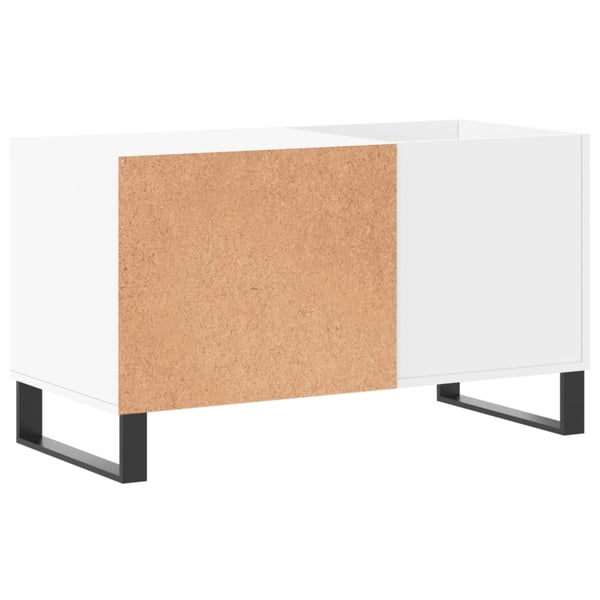 vidaXL Hifi-benk hvit 85x38x48 cm konstruert tre