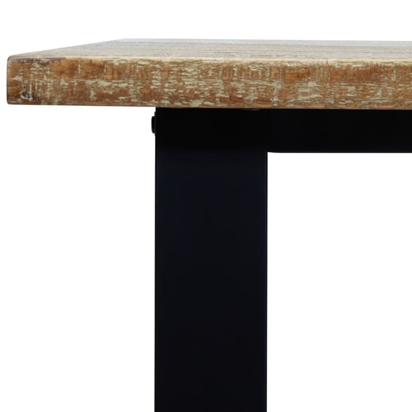 vidaXL Spisebord 150x90x75 cm heltre akasie