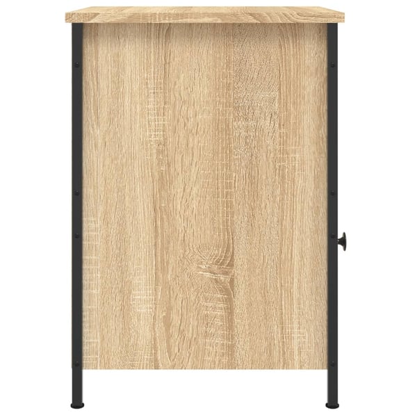 vidaXL Nattbord 2 stk sonoma eik 40x42x60 cm konstruert tre