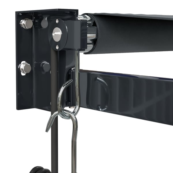 vidaXL Automatisk uttrekkbar markise antrasitt 3x2,5 m