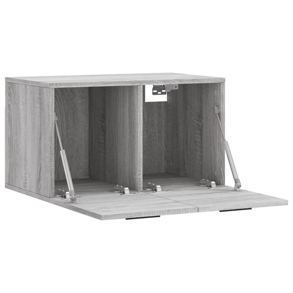 vidaXL Seinäkaappi harmaa Sonoma 60x36,5x35 cm tekninen puu