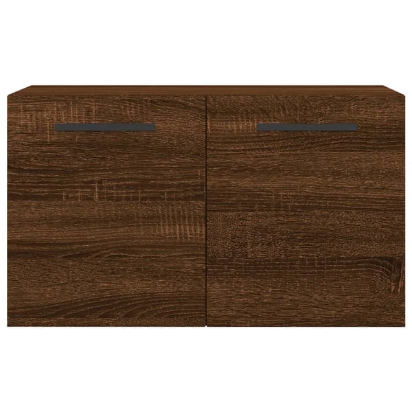 vidaXL Veggskap brun eik 60x36,5x35 cm konstruert tre