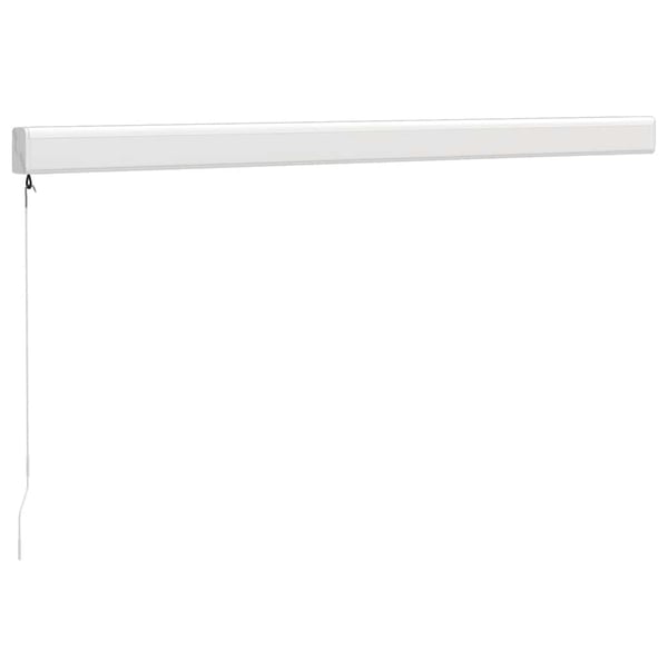 vidaXL Uttrekkbar markise oransje og brun 3x2,5 m stoff og aluminium