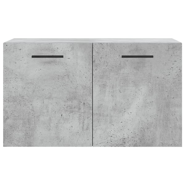 vidaXL Veggskap betonggrå 60x36,5x35 cm konstruert tre