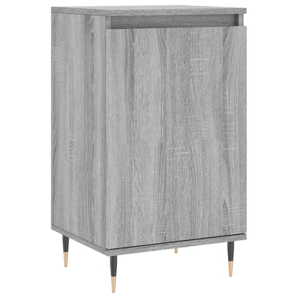 vidaXL Skjenk grå sonoma 40x35x70 cm konstruert tre