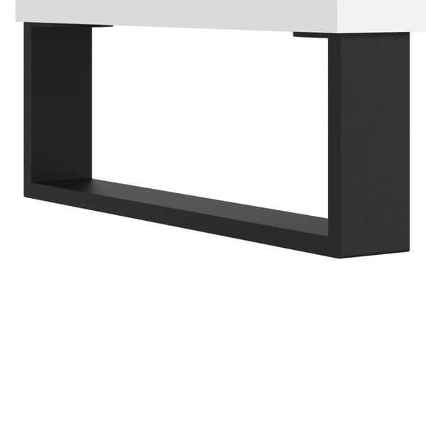 vidaXL skænk 40x35x70 cm konstrueret træ hvid