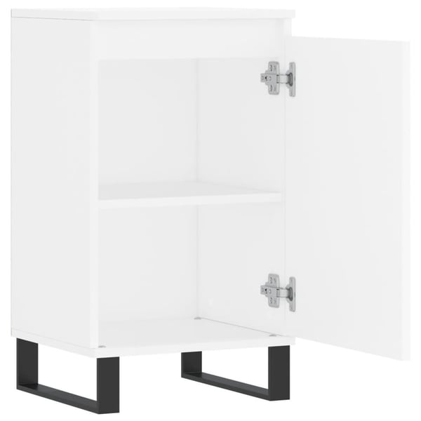 vidaXL Senkit 2 kpl valkoinen 40x35x70 cm tekninen puu