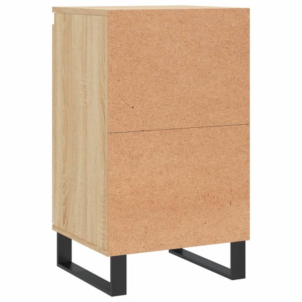 vidaXL Skjenk sonoma eik 40x35x70 cm konstruert tre