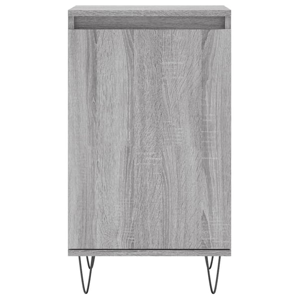 vidaXL Skjenker 2 stk grå sonoma 40x35x70 cm konstruert tre