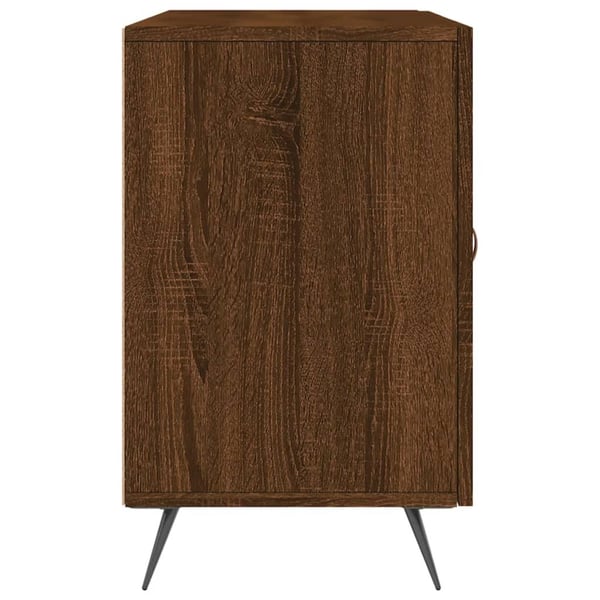 vidaXL skænk 100x36x60 cm konstrueret træ brun egetræsfarve