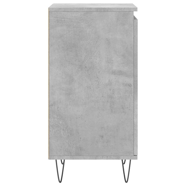 vidaXL Skjenker 2 stk betonggrå 40x35x70 cm konstruert tre