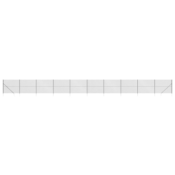 vidaXL Verkkoaita maapiikeillä antrasiitti 1,8x25 m