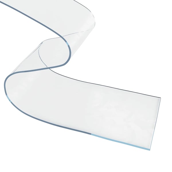 vidaXL Dørgardin gjennomsiktig 200 mm x 1,6 mm 50 m PVC
