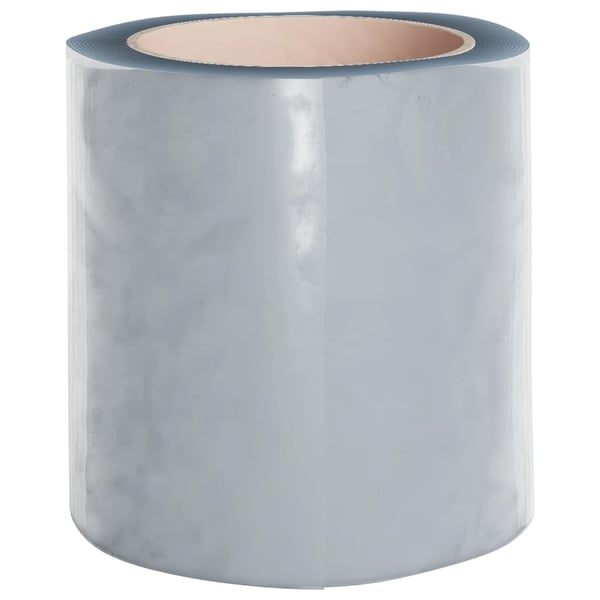 vidaXL bændelgardin 200 mm x 1,6 mm 10 m PVC transparent
