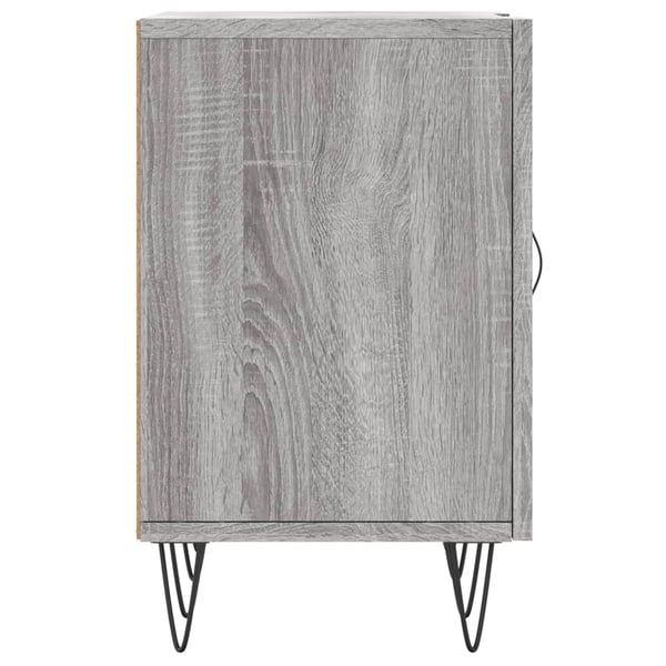vidaXL TV-benk grå sonoma 150x30x50 cm konstruert tre