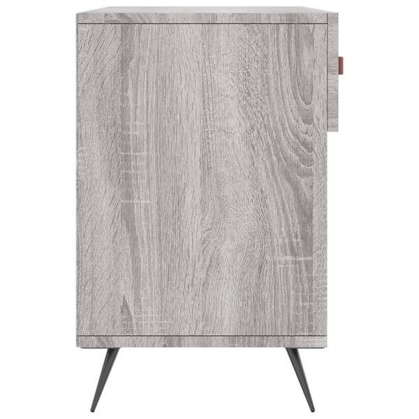 vidaXL Skoskap grå sonoma 102x35x55 cm konstruert tre