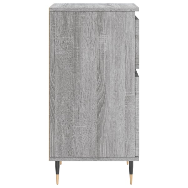 vidaXL Skjenk grå sonoma 40x35x70 cm konstruert tre