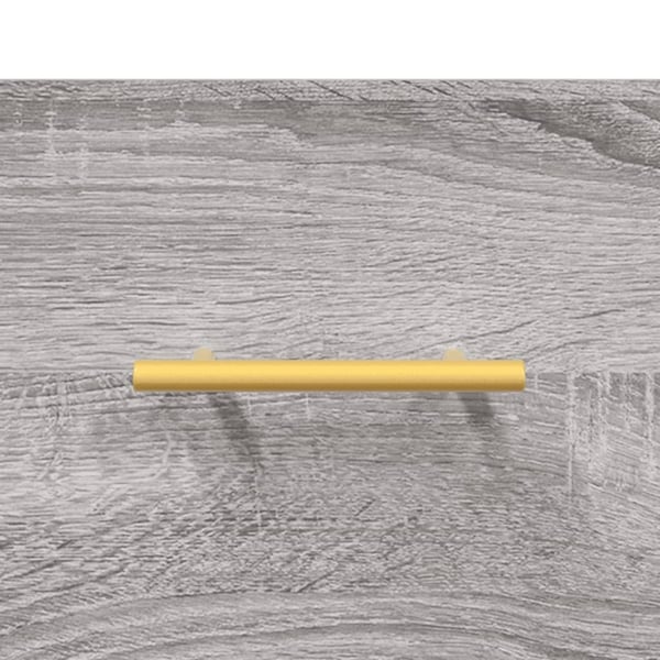 vidaXL Skoskap grå sonoma 102x35x55 cm konstruert tre
