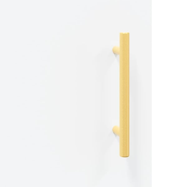 vidaXL TV-benk hvit 150x30x50 cm konstruert tre