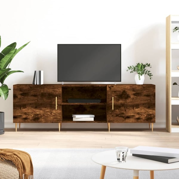 vidaXL TV-taso savutammi 150x30x50 cm tekninen puu