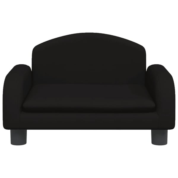 vidaXL sofa til børn 50x40x30 cm stof sort