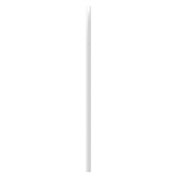 vidaXL Utskiftbar sengegavl i metall hvit 180 cm