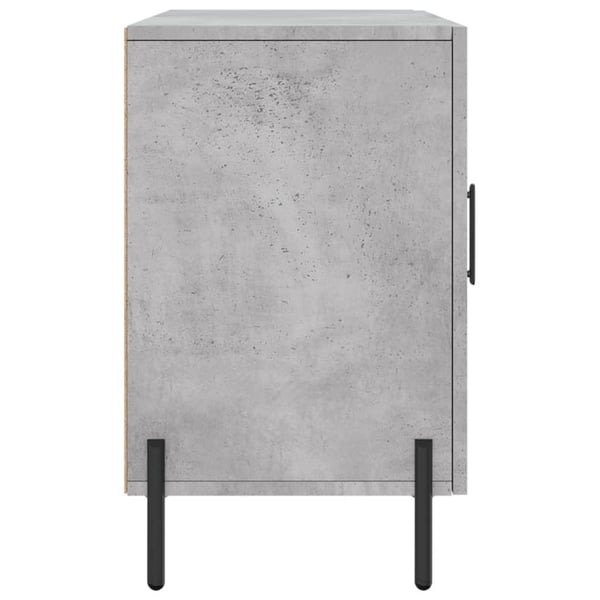 vidaXL Skjenk betonggrå 100x36x60 cm konstruert tre