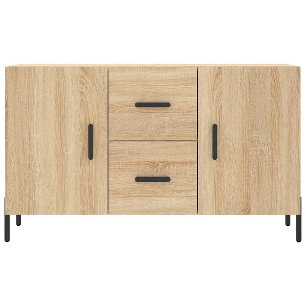 vidaXL Skjenk sonoma eik 100x36x60 cm konstruert tre