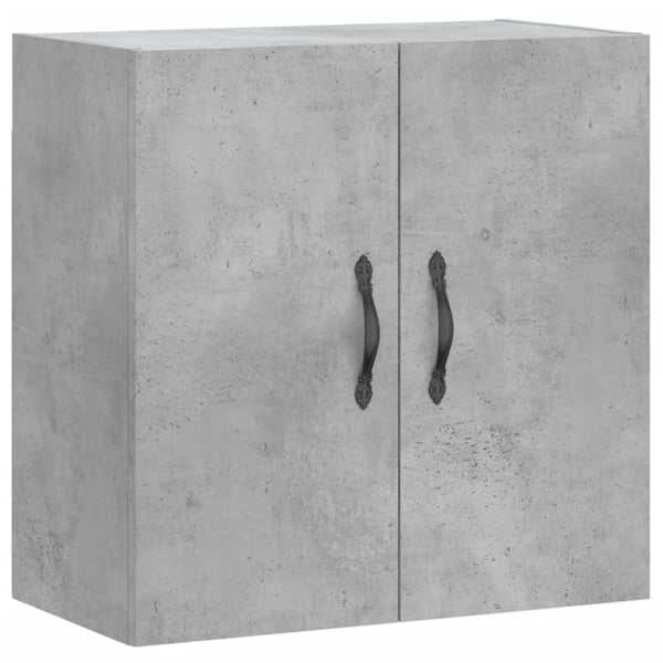 vidaXL vægskab 60x31x60 cm konstrueret træ betongrå