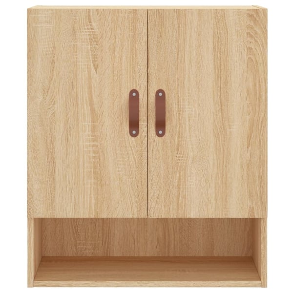 vidaXL Veggskap sonoma eik 60x31x70 cm konstruert tre