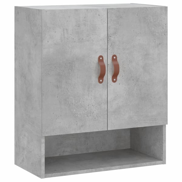 vidaXL Veggskap betonggrå 60x31x70 cm konstruert tre
