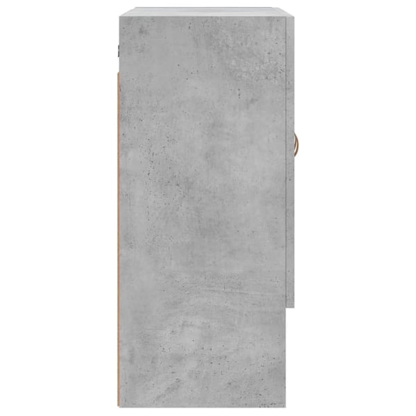 vidaXL Veggskap betonggrå 60x31x70 cm konstruert tre