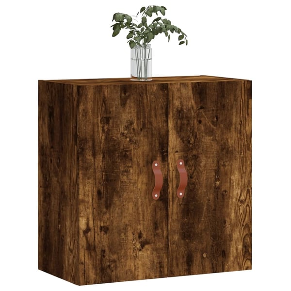 vidaXL Veggskap røkt eik 60x31x60 cm konstruert tre