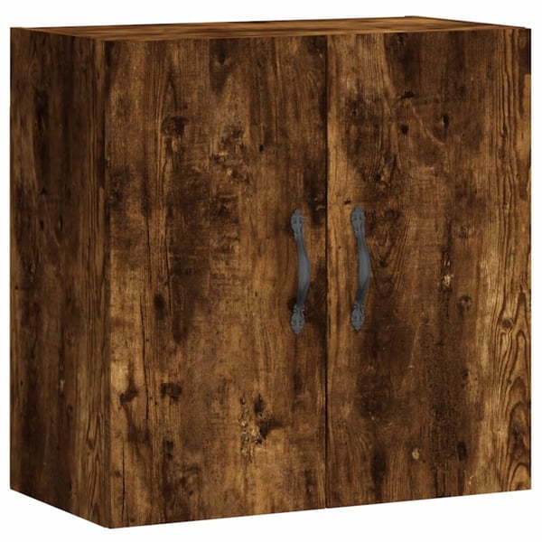 vidaXL vægskab 60x31x60 cm konstrueret træ røget egetræsfarve