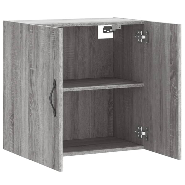 vidaXL vægskab 60x31x60 cm konstrueret træ grå sonoma-eg