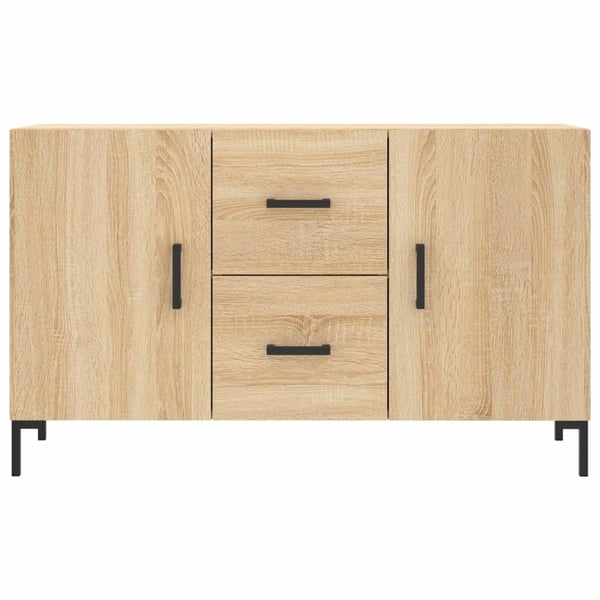 vidaXL Skjenk sonoma eik 100x36x60 cm konstruert tre